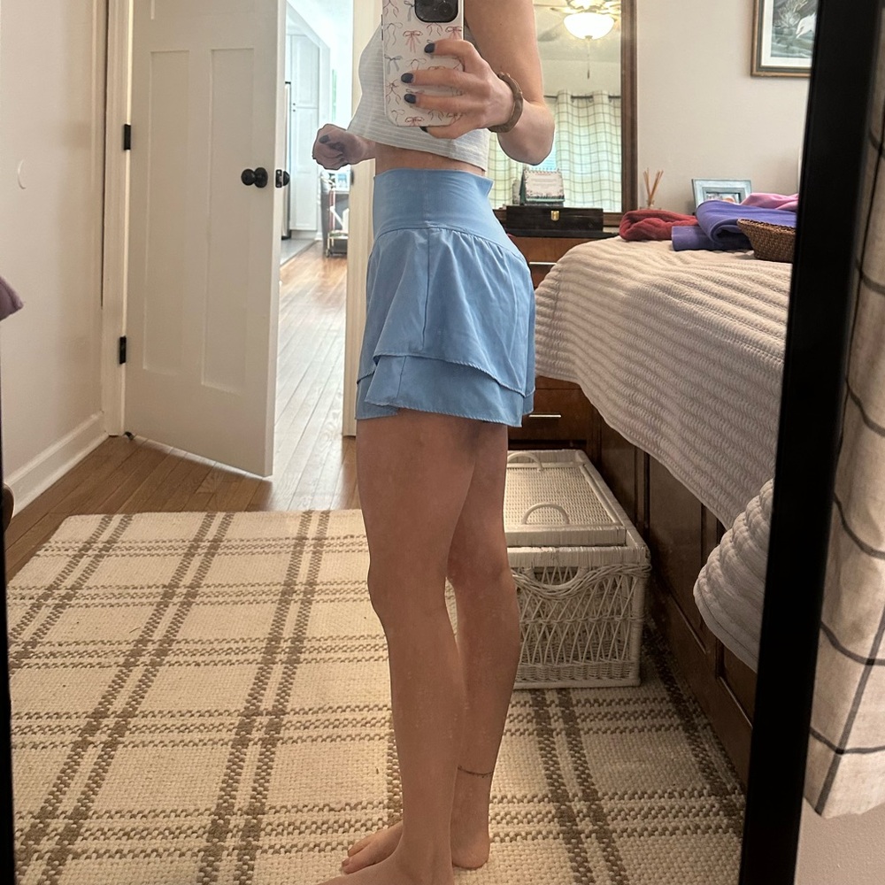 Yogalicious Light Blue 2-in-1 Skort